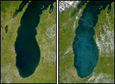 SeaWiFS: Lake Michigan Brightens Again